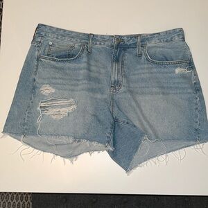 Madewell The Momjean Short in Rousseau Wash, 16W